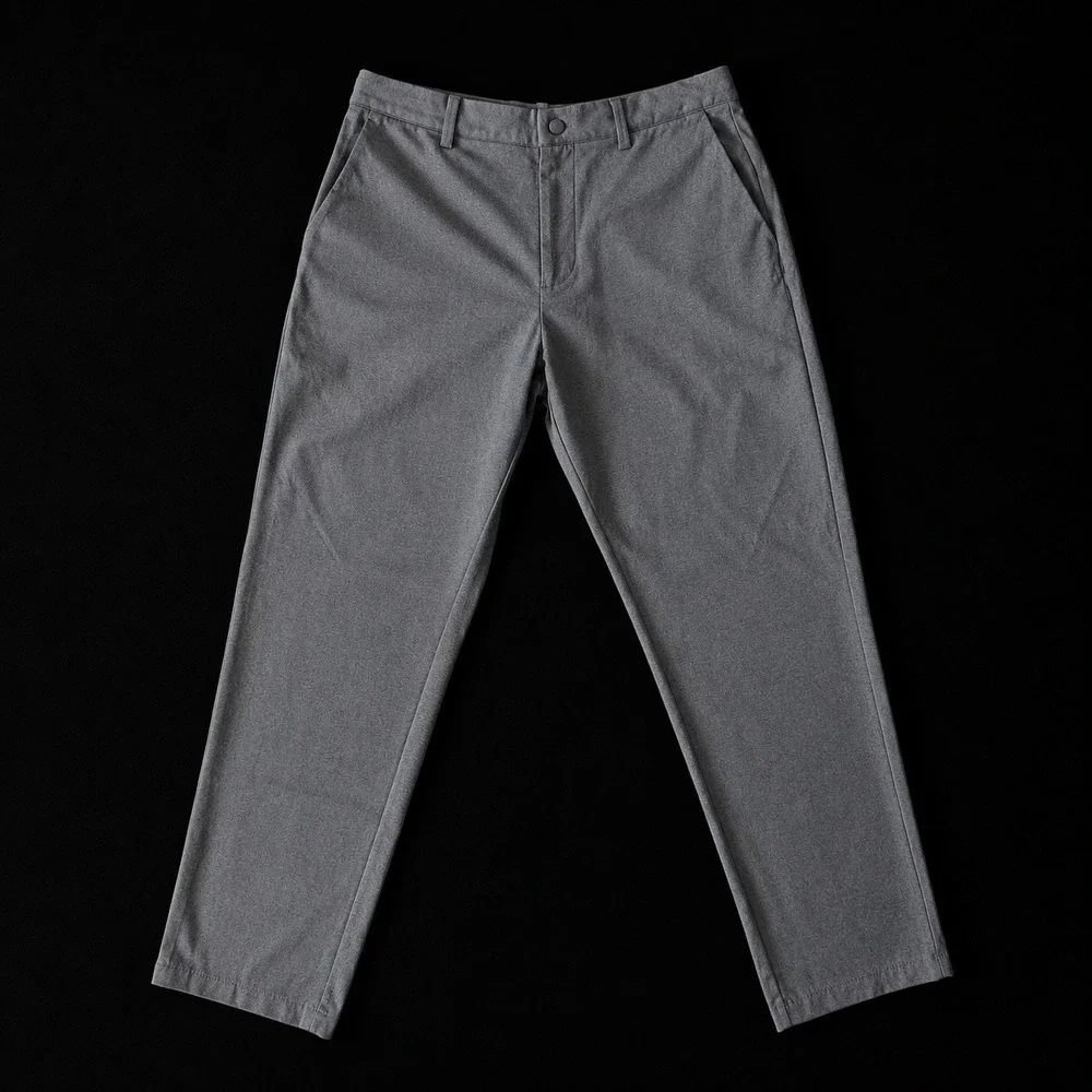 Uniqlo Gray Kando Trousers Mens Stretch Performance Dress Pants Size M